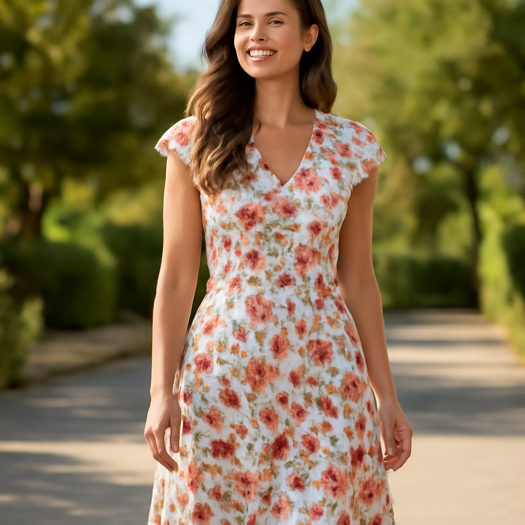 Rasentrimmer – Anwendung im Garten (KI)